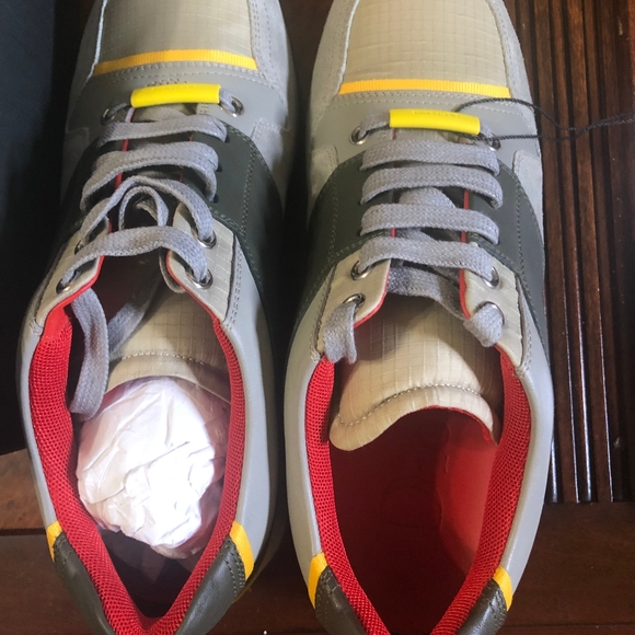 New Christian Dior Leather Sneakers 39.5EU - Picture 5 of 5